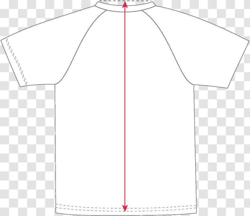 T-shirt Collar Sleeve Dress Neck - Top Transparent PNG