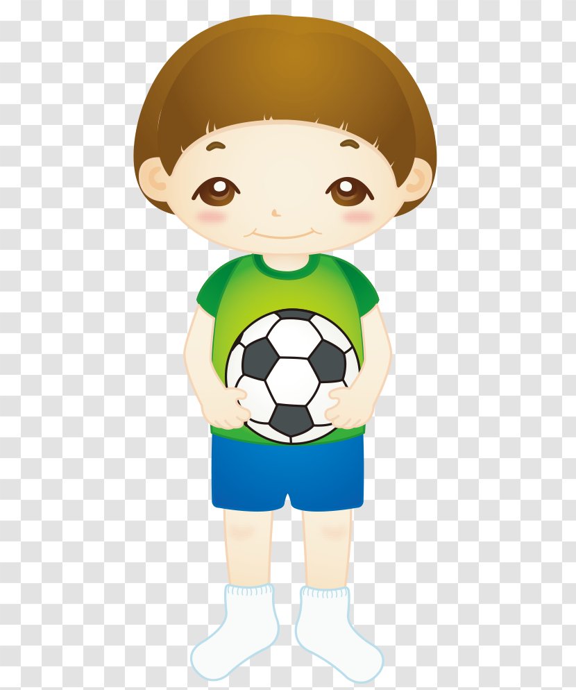 Childhood Happiness Clip Art - Head - A Child Holding Ball Transparent PNG
