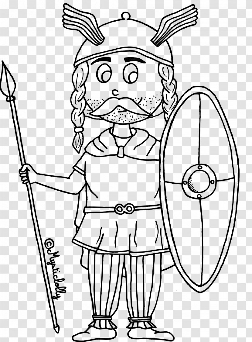 Gauls Gallic Wars Drawing History - Cartoon - Patterns Transparent PNG