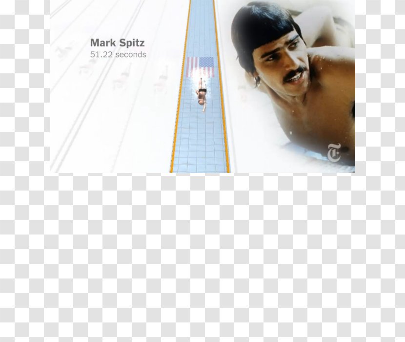 Mark Spitz Swimming At The 1972 Summer Olympics – Men's 100 Metre Freestyle United States Autograph Line - Olympic Games Transparent PNG