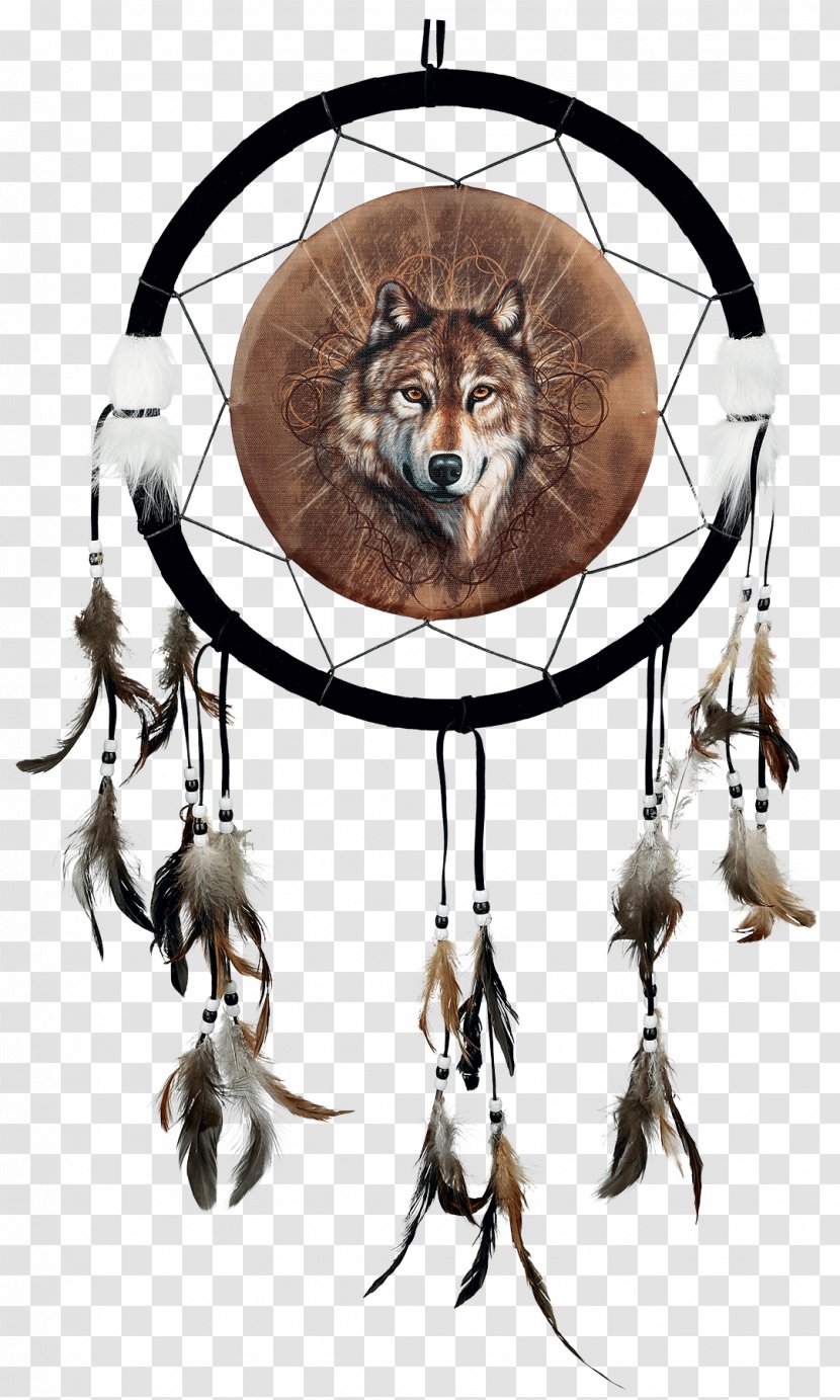 Gray Wolf Dreamcatcher Lone Game Middle Ages - Dream Transparent PNG