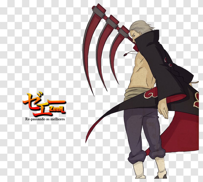 Hidan Kisame Hoshigaki Deidara Naruto: Ultimate Ninja Storm Itachi Uchiha - Cold Weapon - Naruto Transparent PNG