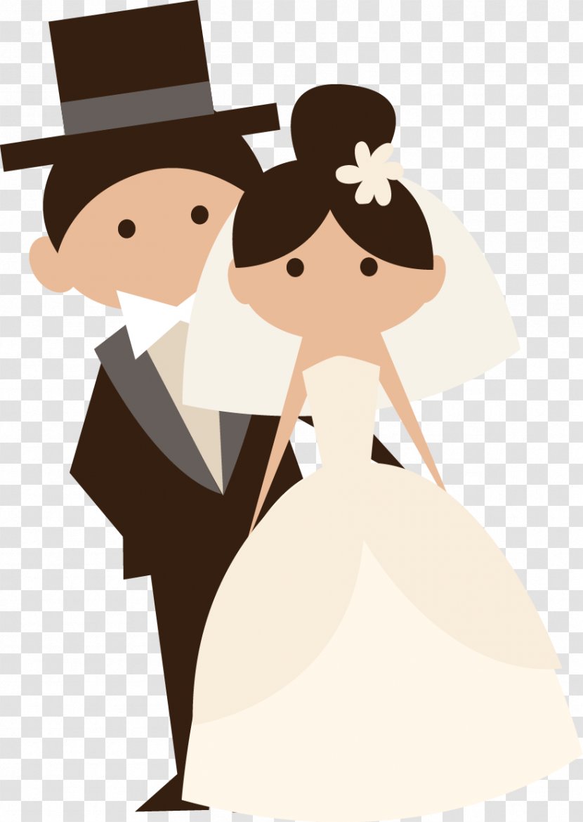 Wedding Invitation Bridegroom Cartoon - Cake Topper - Groom Transparent PNG