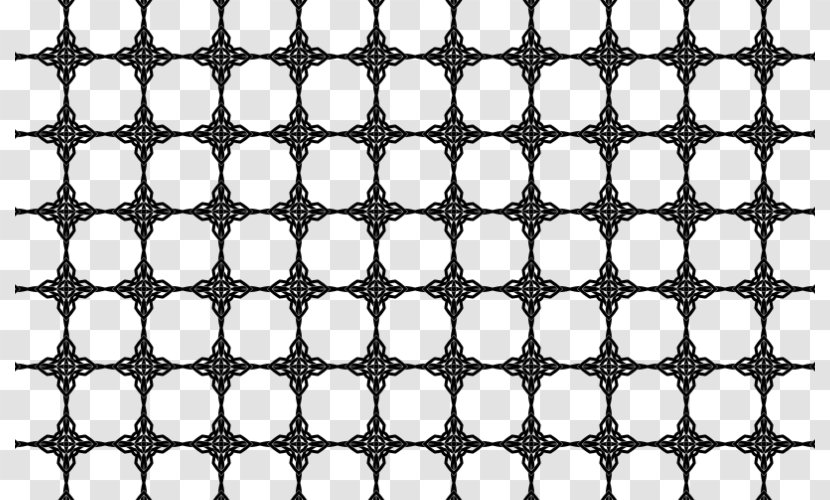 Pattern - Black And White - Geometric Transparent PNG