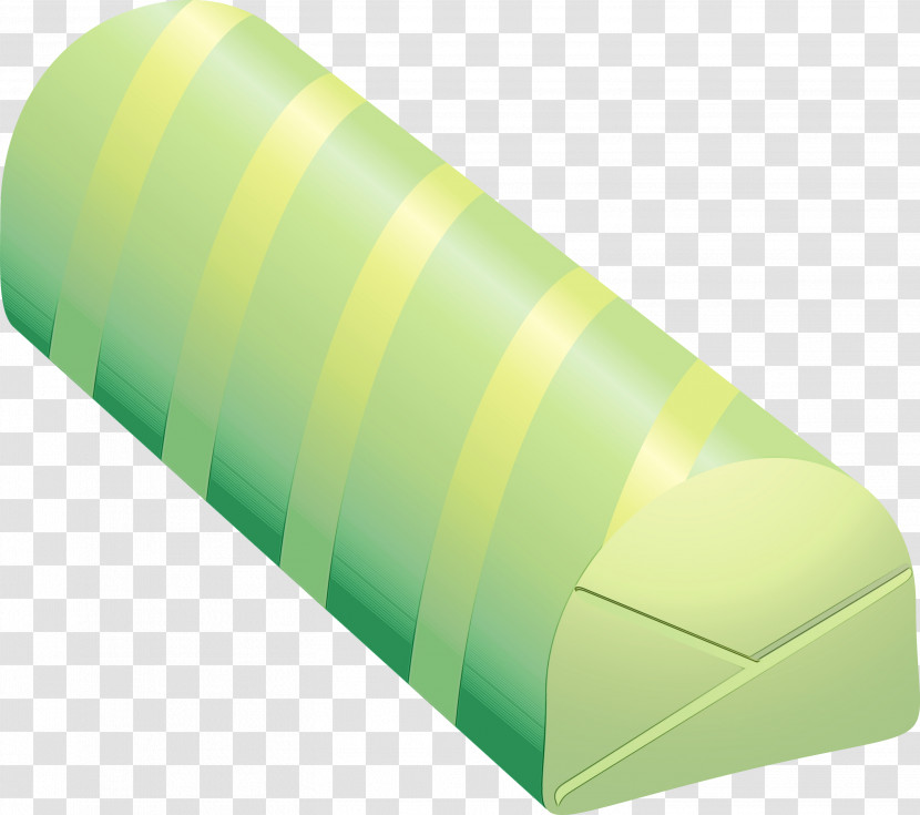 Green Yellow Cylinder Rectangle Transparent PNG