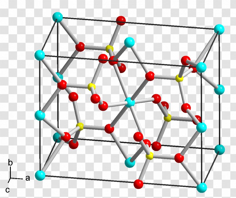 Copper(II) Sulfate Crystal Structure - Body Jewelry - Water Transparent PNG