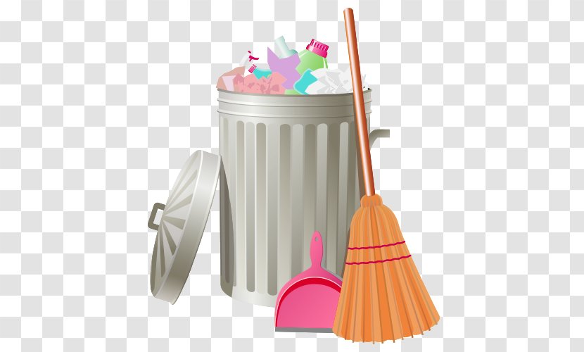 Cleaner Cleaning Maid Service Clip Art - Agent - Cartoon Trash Can Transparent PNG