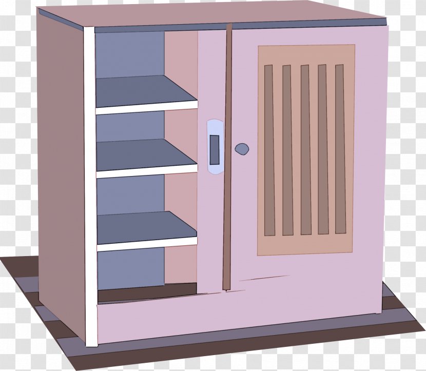 Furniture Cupboard Shelf Wardrobe Shelving - Drawer Transparent PNG