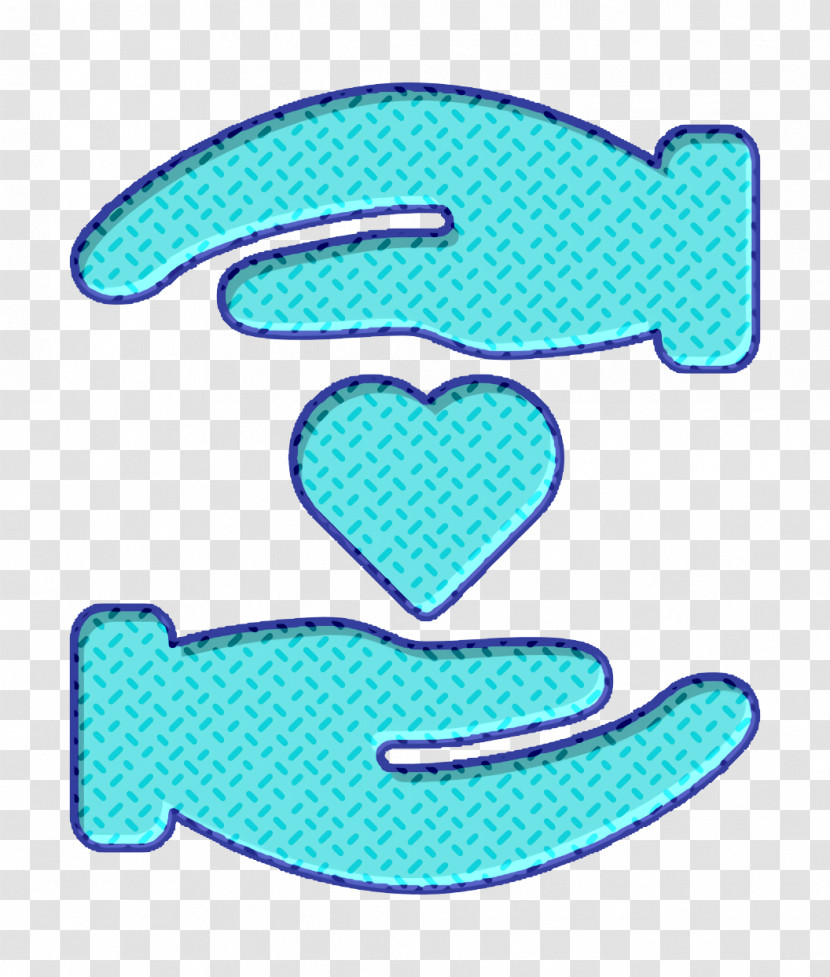 Heart In Hands Icon People Icon Humanitarian Icon Transparent PNG