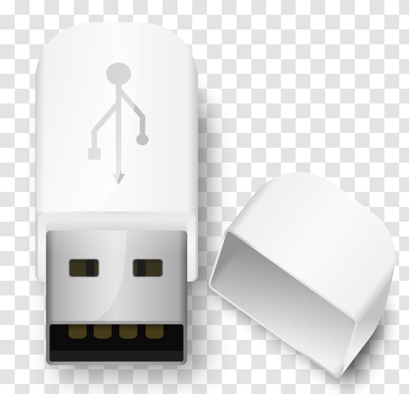 USB Flash Drives Memory Computer Data Storage - Electronic Device Transparent PNG