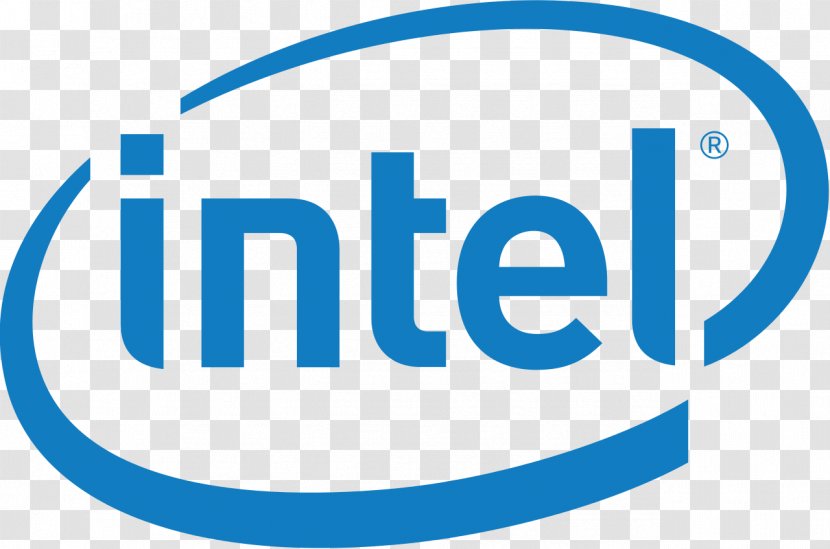 Intel Core X86 Central Processing Unit Celeron - Blue - Logo Transparent PNG