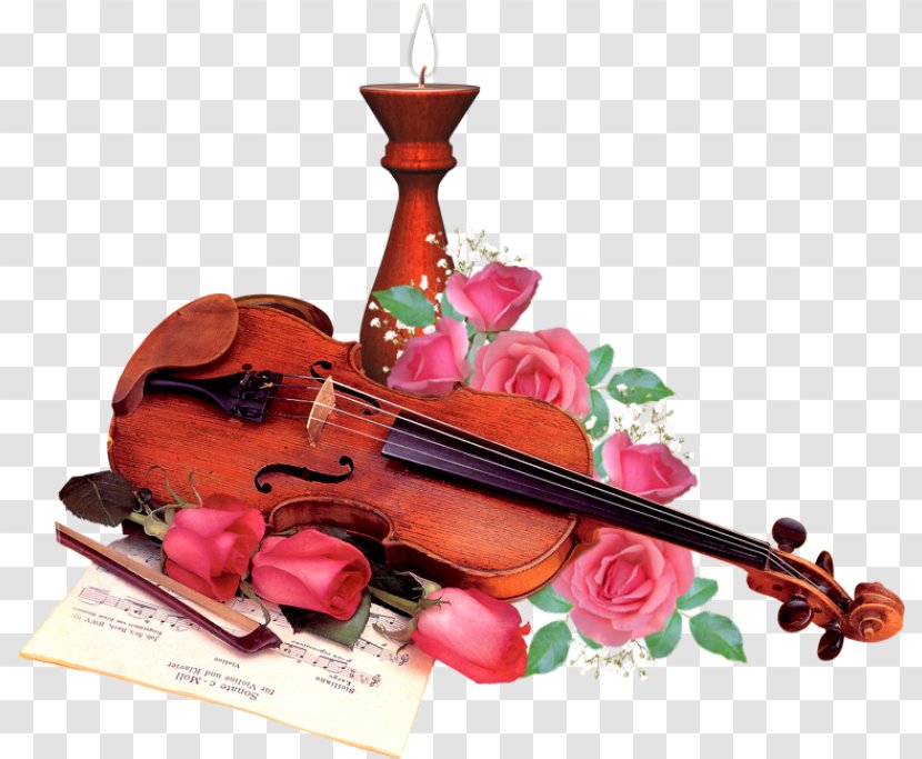 Violin Musical Instruments String - Heart Transparent PNG