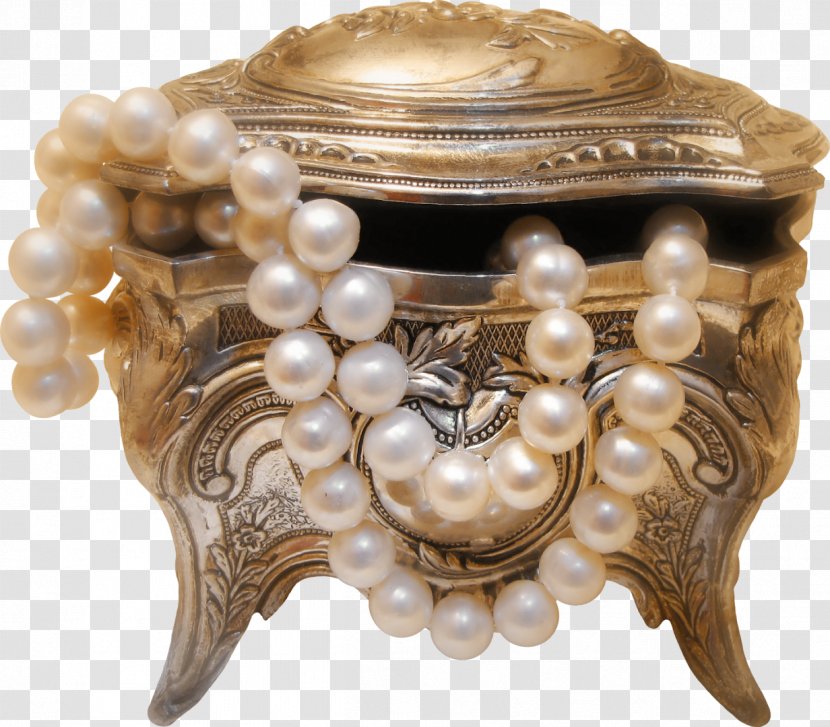 Jewellery Casket Box Photography - Pearl - Pearls Transparent PNG