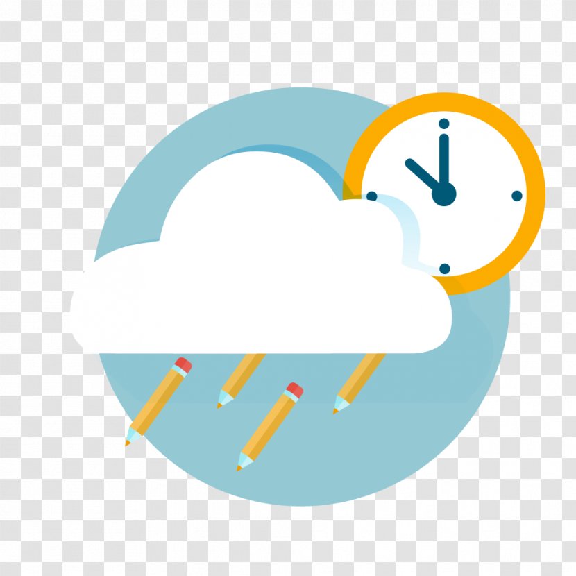 Education Alarm Clock Clip Art - Area - Cloud Element Transparent PNG