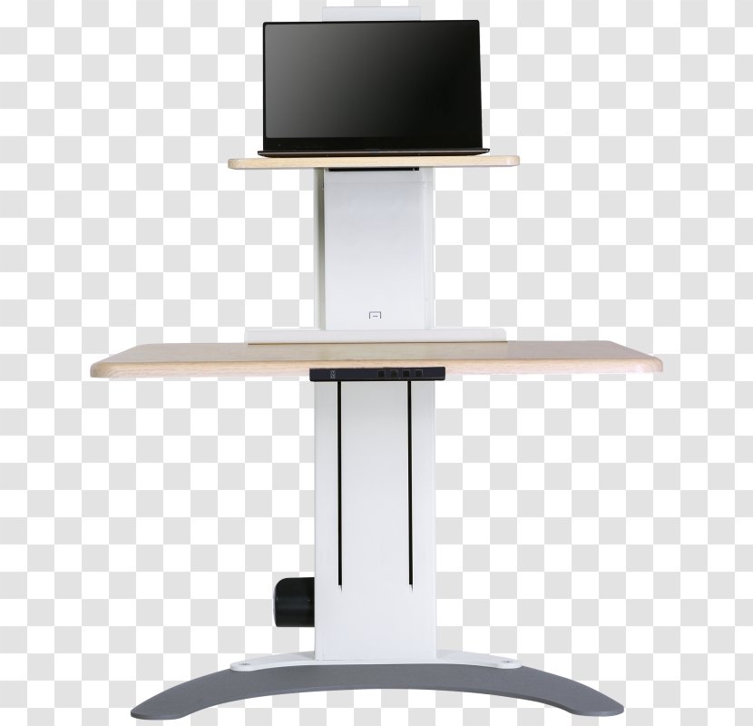 Table Standing Desk Sit-stand Laptop - Furniture Transparent PNG