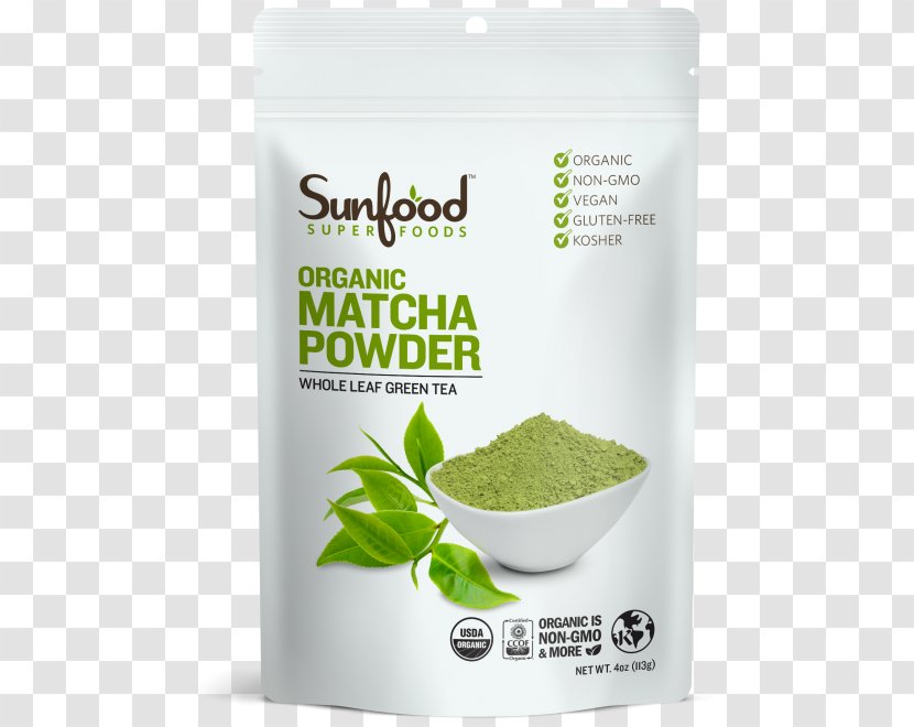 Matcha Green Tea Organic Food Powder Transparent PNG