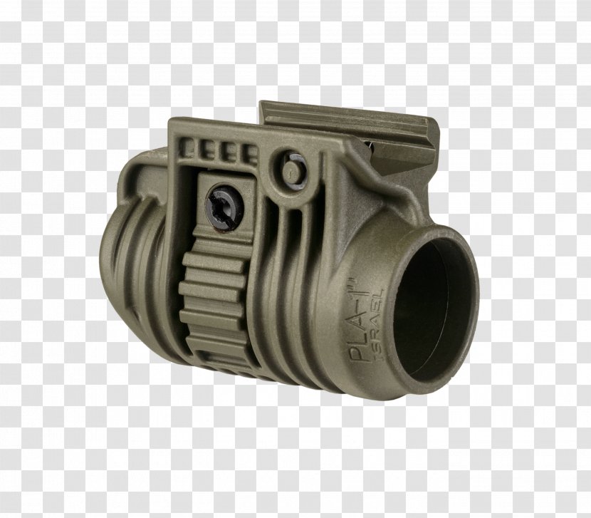 Tactical Light Flashlight M-LOK Gun - Green Transparent PNG