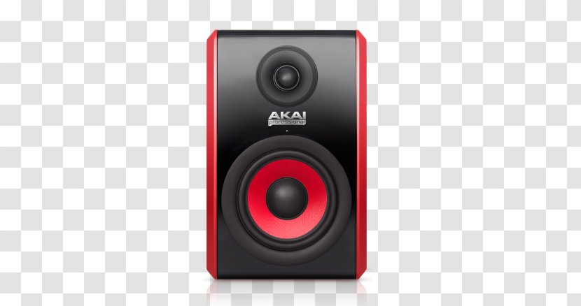 Computer Speakers Studio Monitor Akai RPM500 Subwoofer - Electronic Device - Sound Recording And Reproduction Transparent PNG