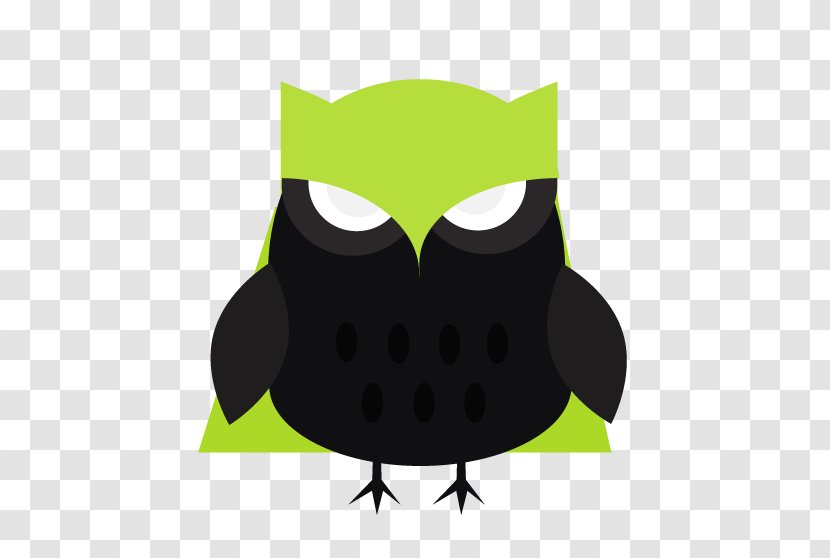 Owl Green Clip Art - Bird - Illustrator Behance Transparent PNG