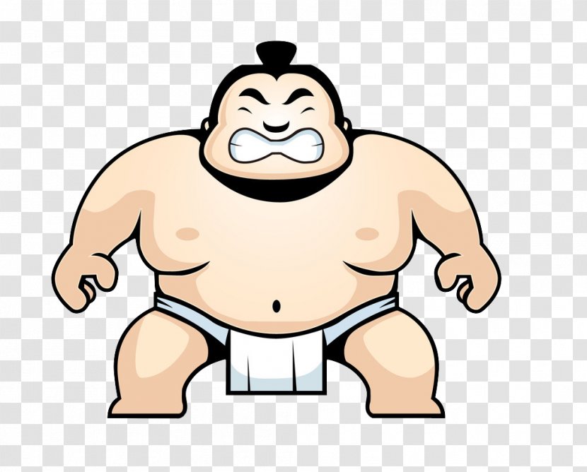 Sumo Wrestling Clip Art - Watercolor - Player Transparent PNG