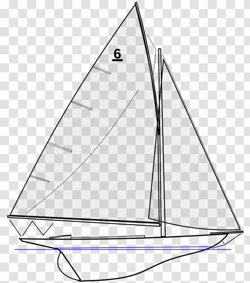Sailing 6 Metre Wikimedia Commons Foundation - Yawl - Sail Transparent PNG
