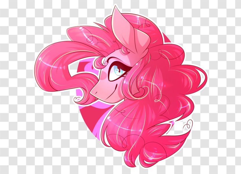 Pinkie Pie BronyCon Pony Cartoon Character - Magenta - My Little Pinki Transparent PNG