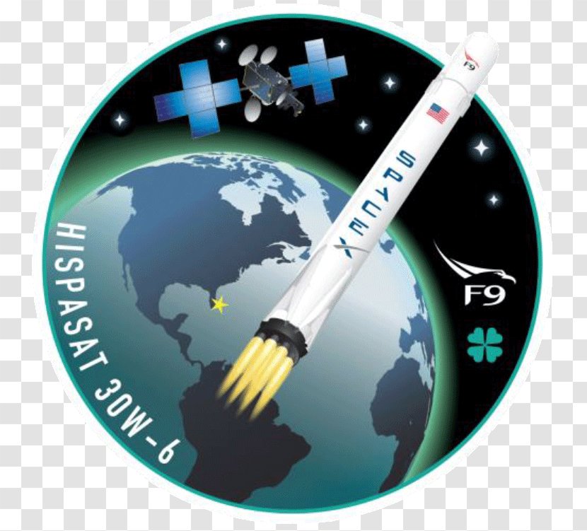 Cape Canaveral Air Force Station Space Launch Complex 40 Falcon 9 Hispasat 30W-6 SpaceX - Globe Transparent PNG