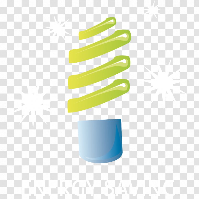 Environmental Protection Energy - Vector Green Light Bulb Transparent PNG