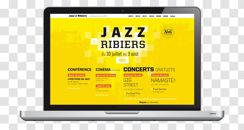 Display Device Advertising Brand Font - Computer Monitors - Jazz Festival Flyer Transparent PNG