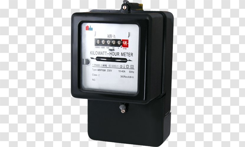 Electricity Meter Single-phase Electric Power Smart Energy - Technology Transparent PNG