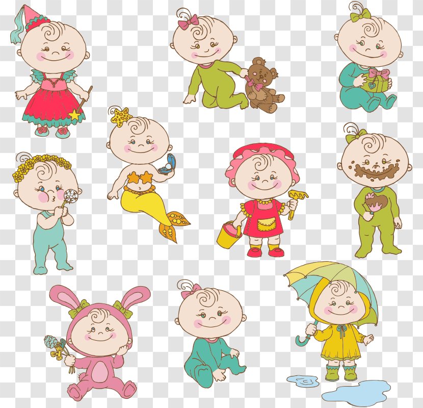 Infant Cartoon Clip Art - Silhouette - Baby,lovely,Sprout Transparent PNG
