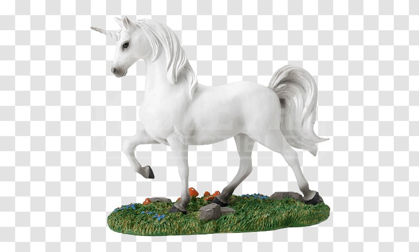 Horse Figurine Unicorn Statue Sculpture - White - Birthday Transparent PNG