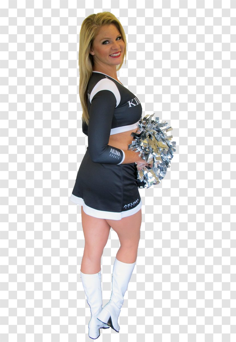 Cheerleading Uniforms School Uniform Costume Shoulder - Silhouette Transparent PNG