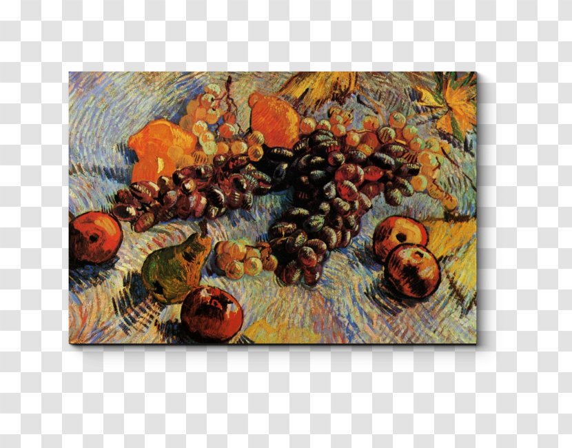 Van Gogh Museum Still Life With Apples Vase Red Poppies Paintings By Vincent (Paris) - Paul Cezanne - Painting Transparent PNG