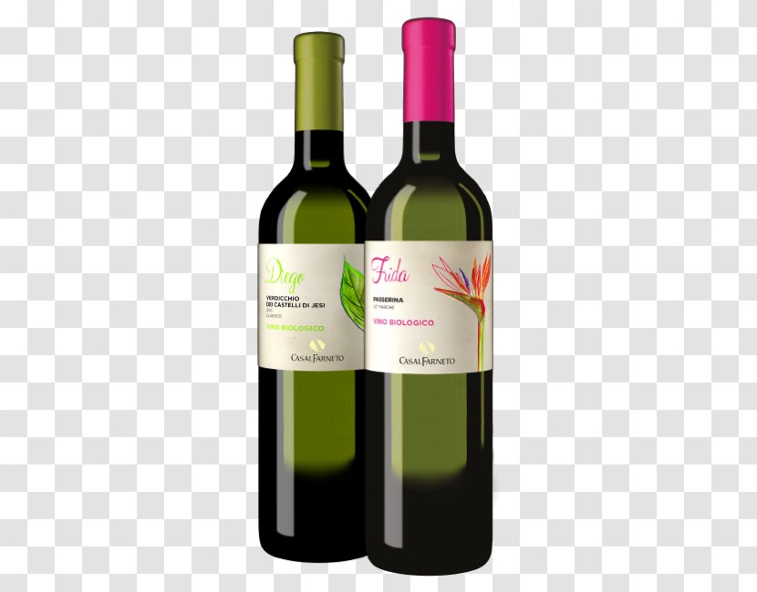 White Wine Verdicchio Dei Castelli Di Jesi Red - Bottle Transparent PNG