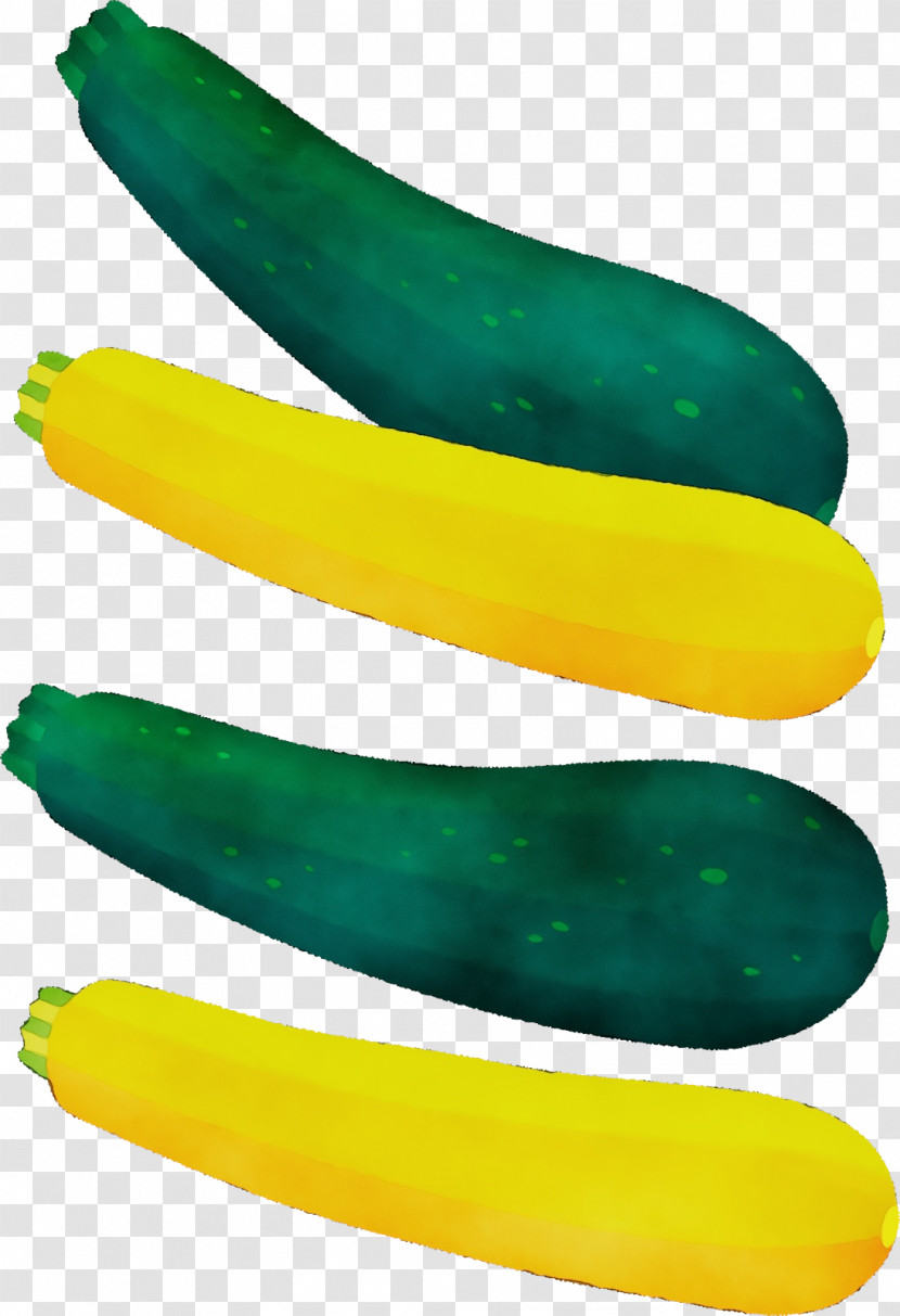 Banana Cucumber Transparent PNG