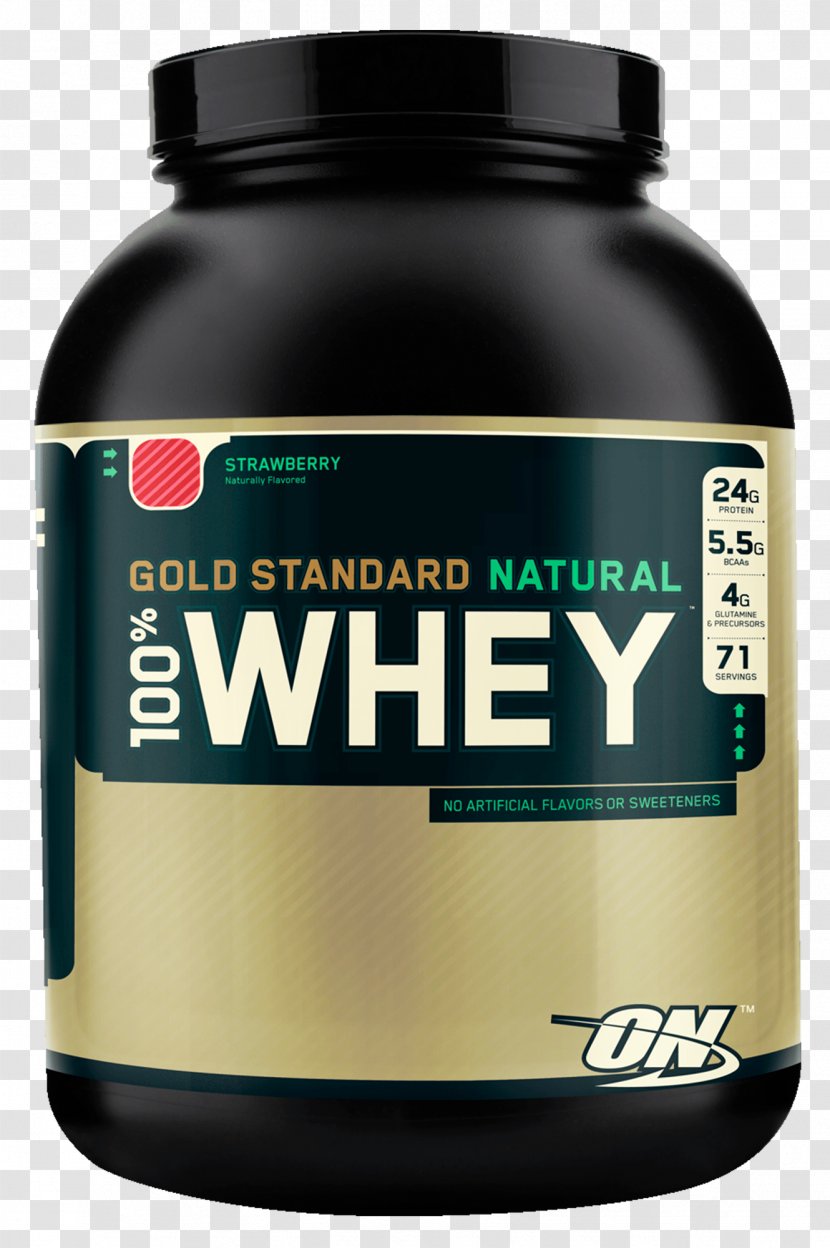 Dietary Supplement Optimum Nutrition Gold Standard 100% Whey Protein Isolates Bodybuilding - Ingredient Transparent PNG