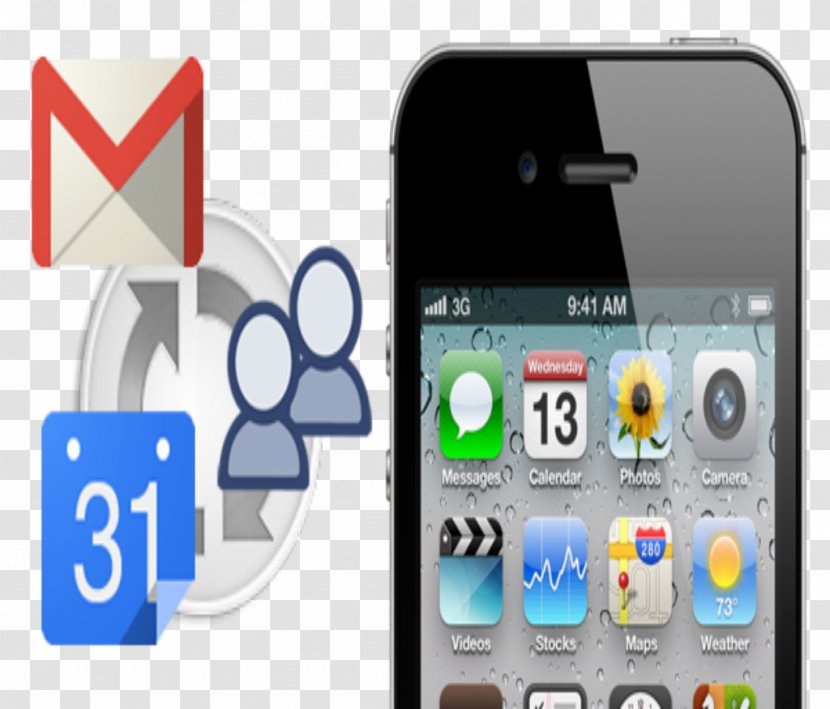 Smartphone Feature Phone IPhone 5s Google Calendar - Contacts Transparent PNG