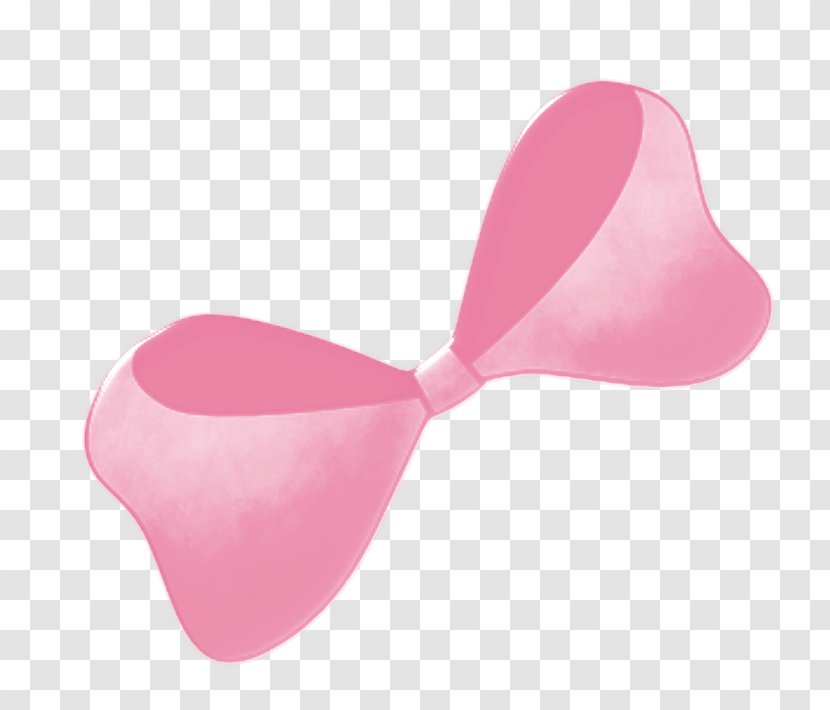 Spoon Heart - Pink Bow Pictures Transparent PNG