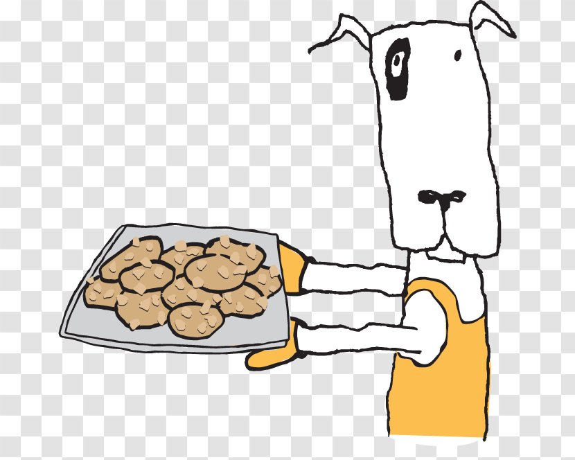 Canidae Dog Human Behavior Clip Art - Food - Cookie Tray Transparent PNG