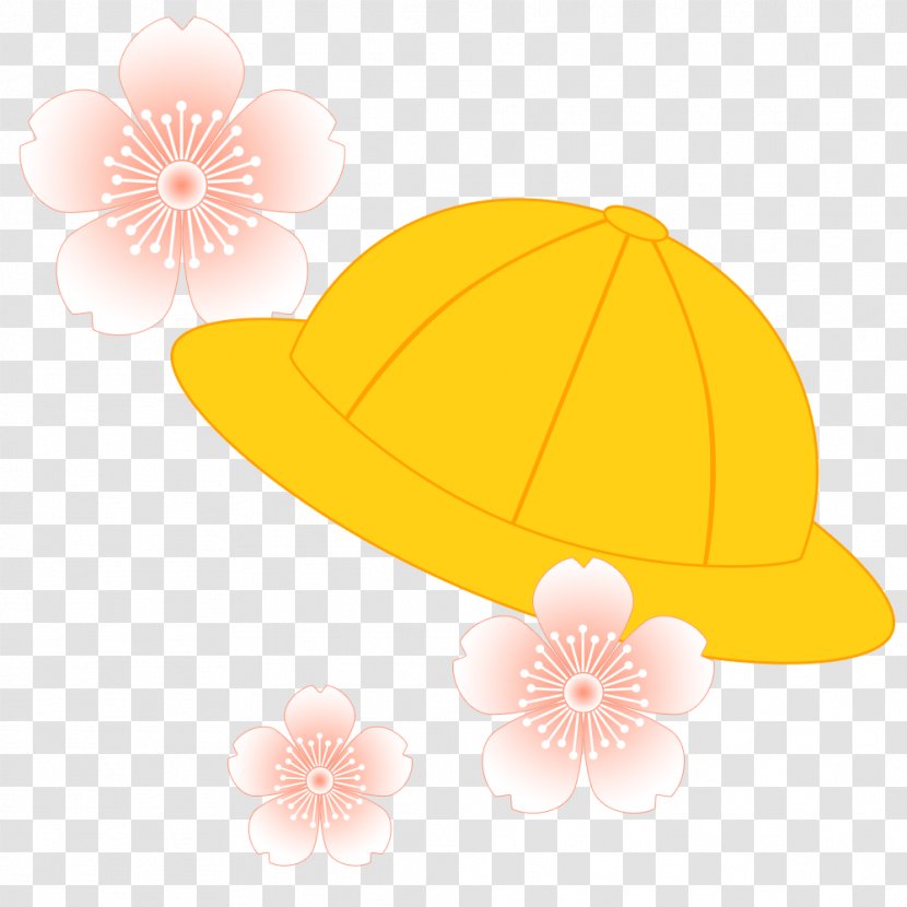 Spring Material - Hat - Orange Transparent PNG
