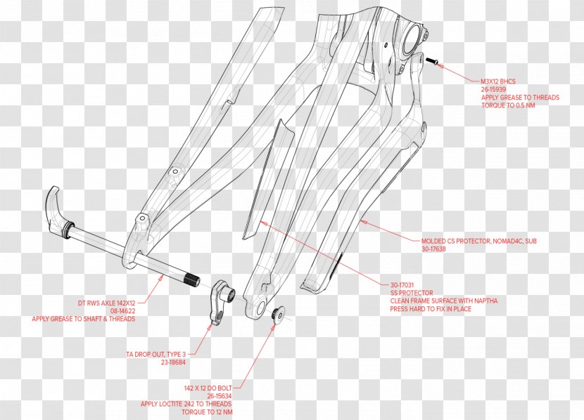 Drawing /m/02csf Line Angle Diagram - Wing - Santa Cruz Blur Xc Transparent PNG
