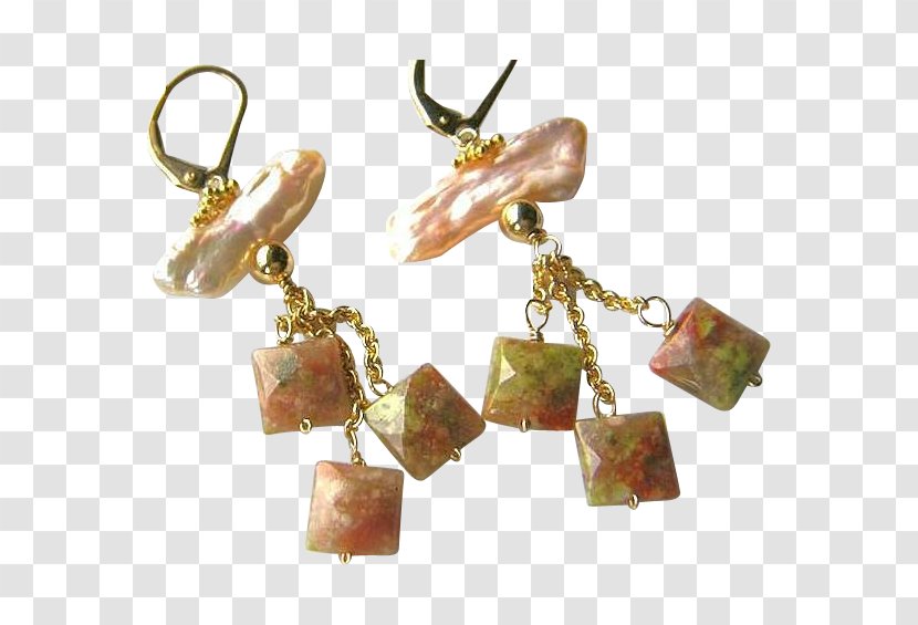 Earring Keshi Pearls Gemstone Body Jewellery - Tassel - Jewelry Transparent PNG