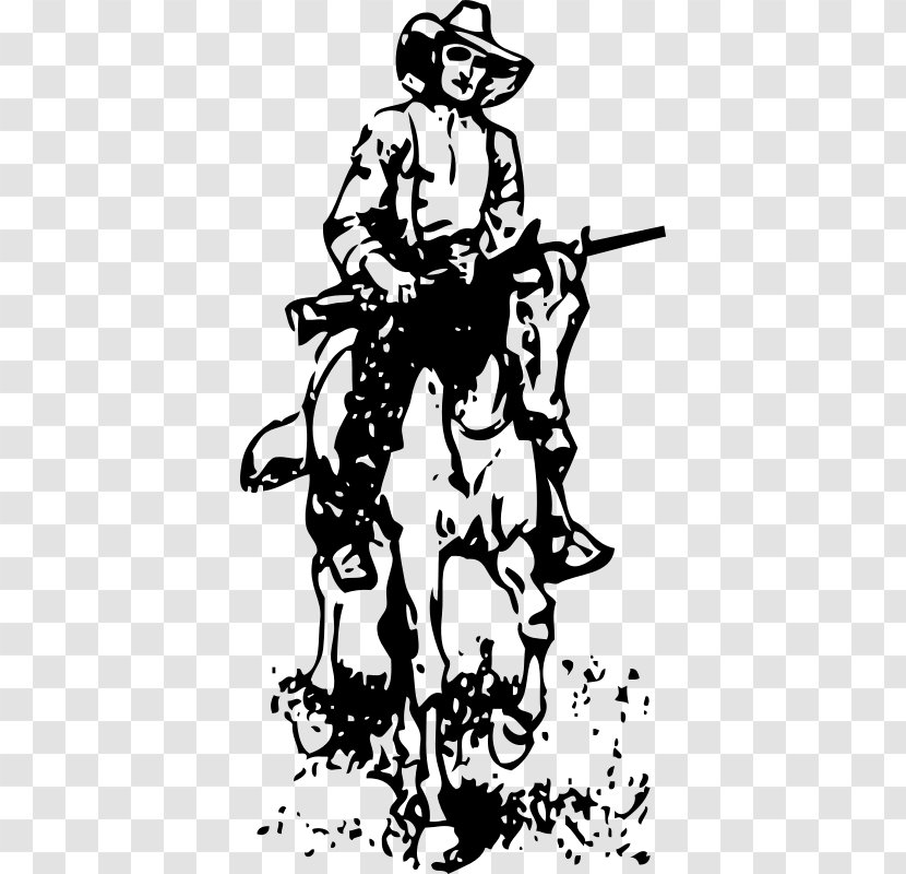 American Frontier Cowboy Western Clip Art - Mythical Creature - Horse Transparent PNG