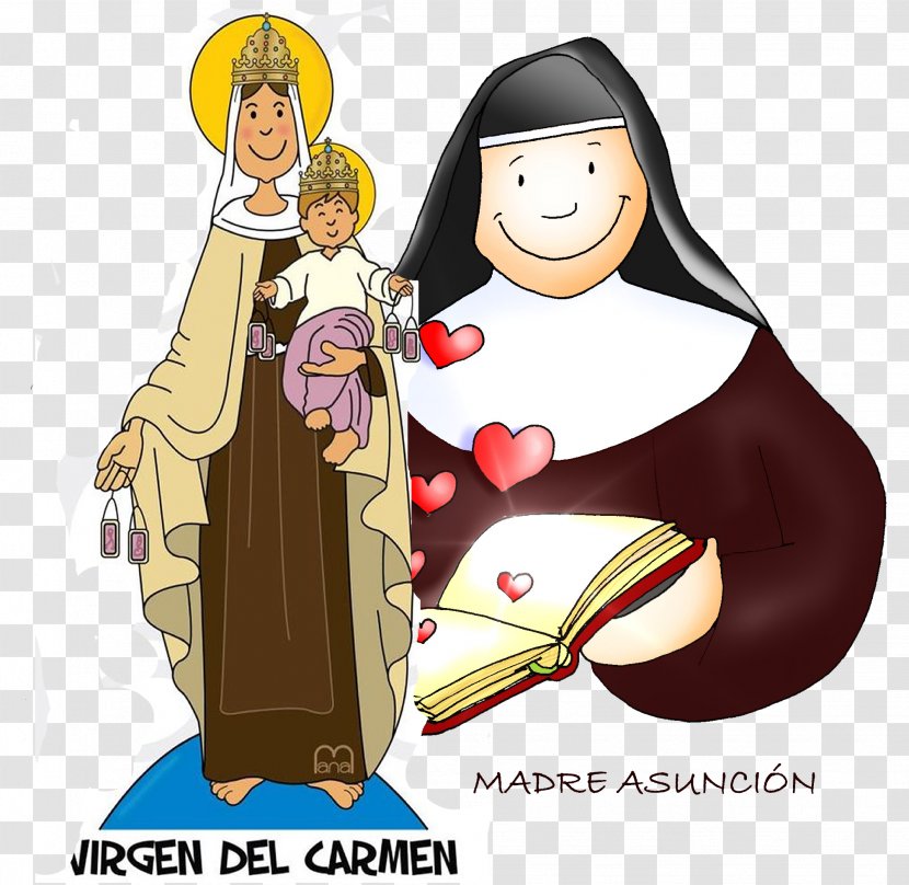 Calle Madre Asunción Soler Mother Our Lady Of Mount Carmel Colegio Carmelites - Human Behavior - Virgen Del Carmen Transparent PNG