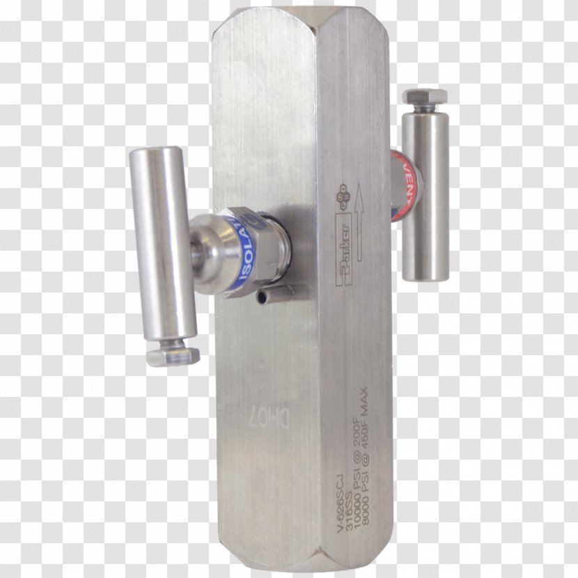 Block And Bleed Manifold Hard Seat Valve Parker PGI Product - Temperature - OMB Valves Double Transparent PNG