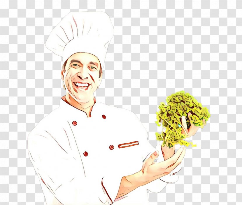 Cook Chef Chief Vegetable Plant - Gesture Leaf Transparent PNG