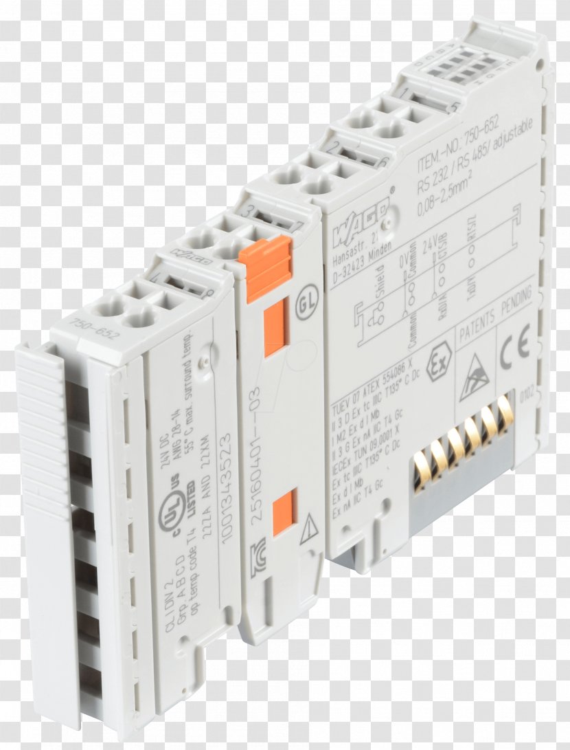 Terminal WAGO Kontakttechnik Current Loop Instabus KNX - Electronics - Bus Transparent PNG