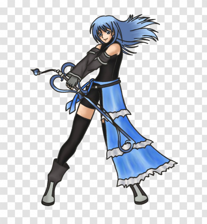 Kingdom Hearts Birth By Sleep III Aqua - Heart Transparent PNG