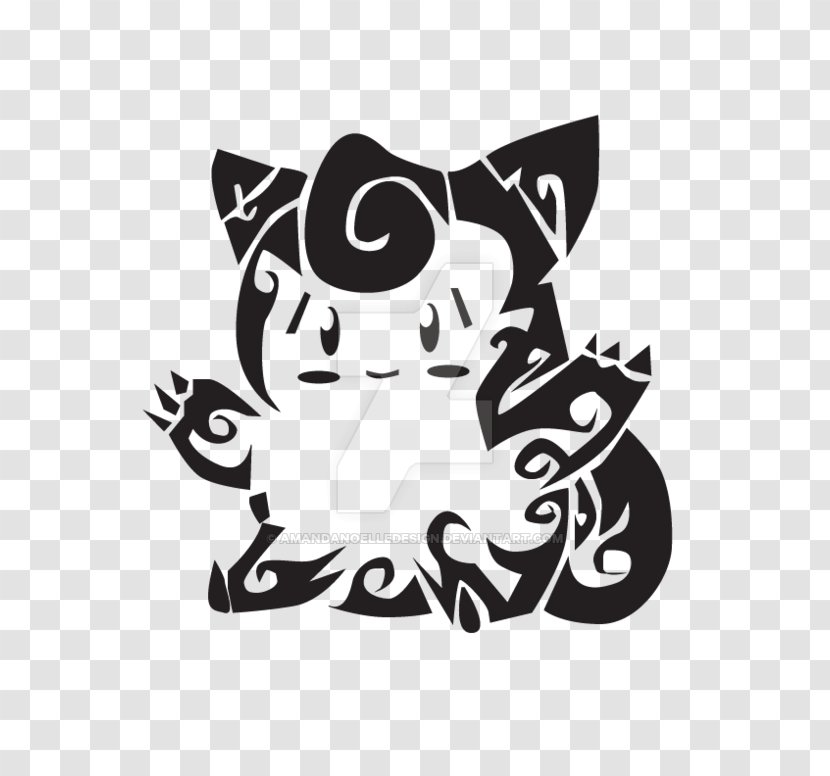 Clip Art Pokémon Brand Image Illustration - Black And White - Tribal Dragon Transparent PNG